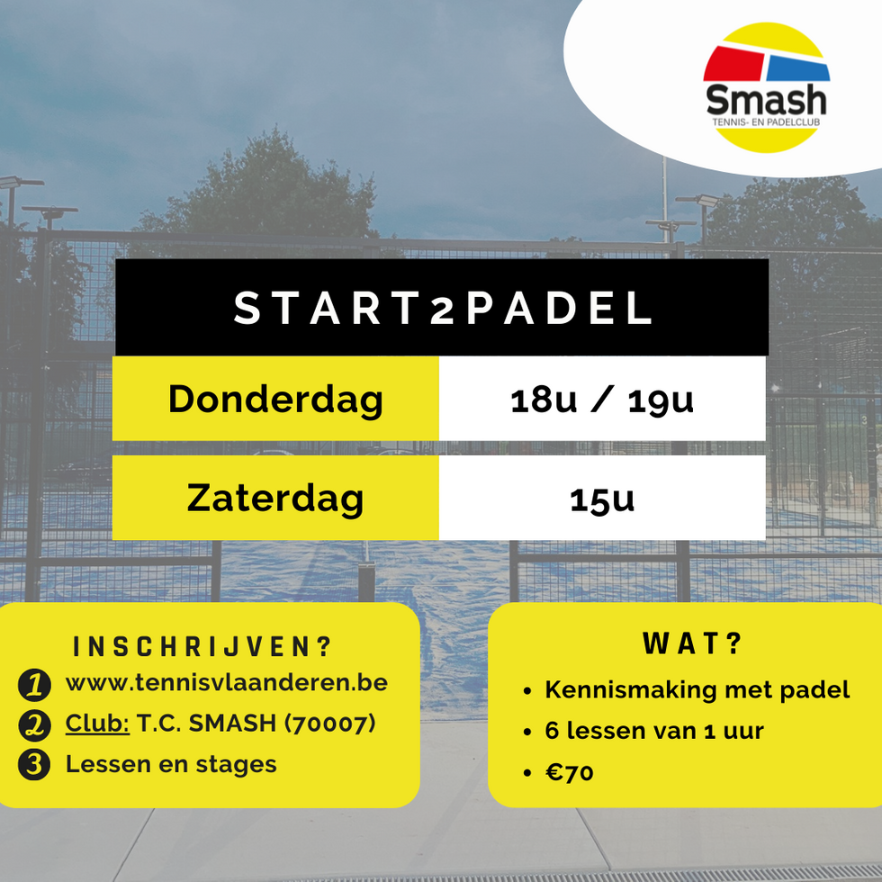 Start2Padel Smash September